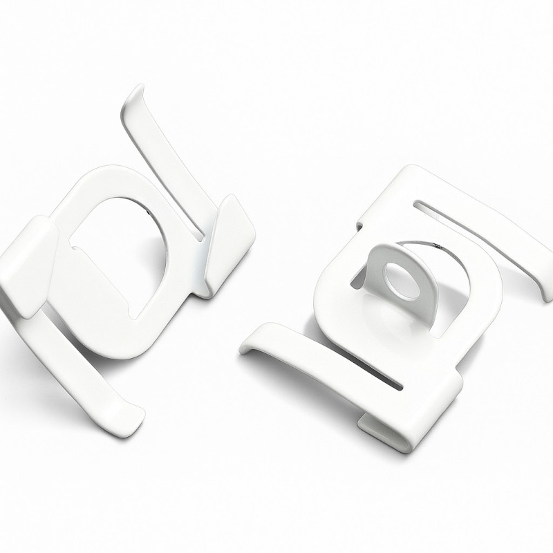 Clips de plafond T24 blancs