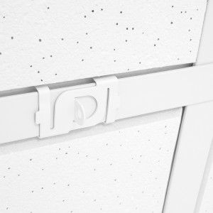 Ceiling clips T24 White