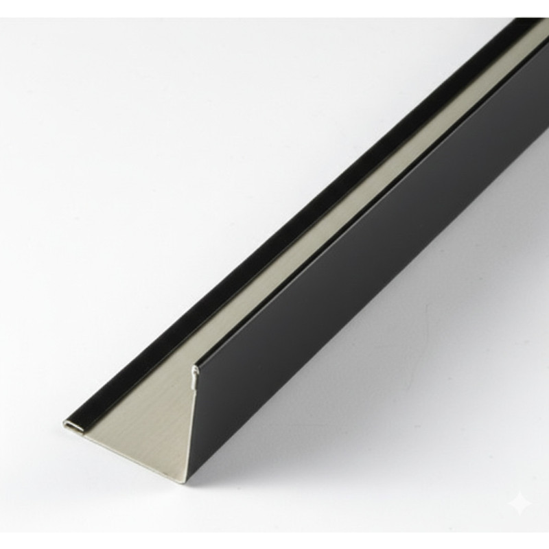 Intragrid L24 Corniere de rive 300 cm noir
